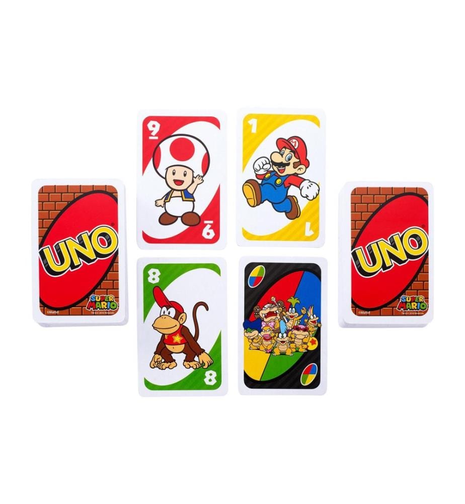 Mattel Spiele - Kinderspiel UNO Super Mario