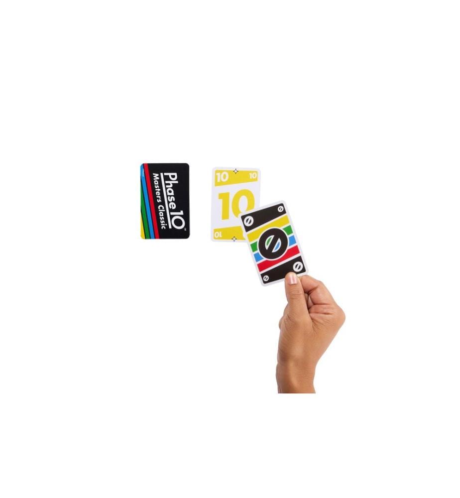 Mattel Spiele - Jeux de cartes Phase 10 Masters Classic