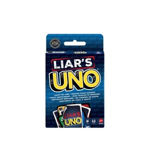 Mattel Spiele - Kartenspiel UNO Liar's ab 7 Jahren, 2-6 Spieler