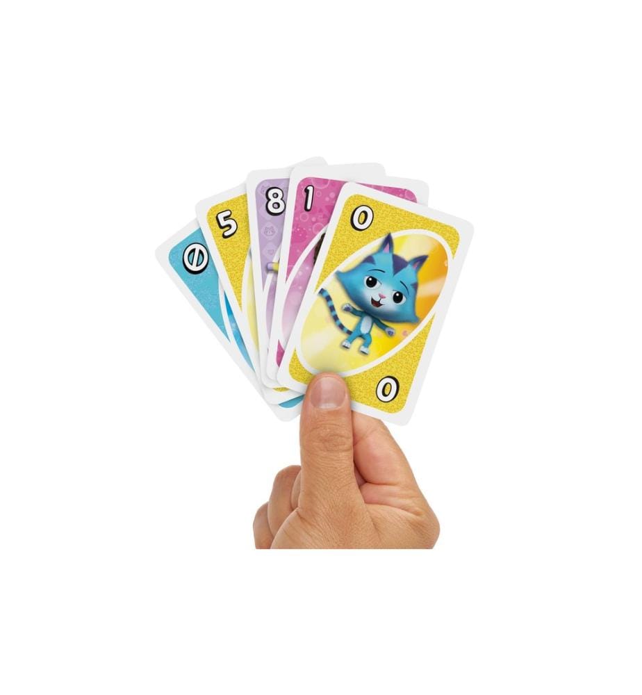 Mattel Spiele - Jeux de cartes UNO Junior Gabby's Dollhouse