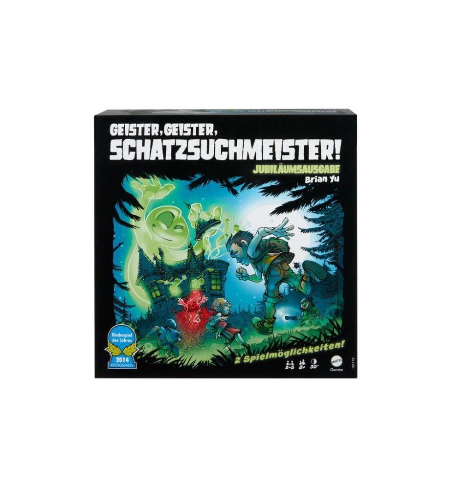 Mattel Spiele - Geister, Geister, Schatzsuchmeister Jubiläumsausgabe