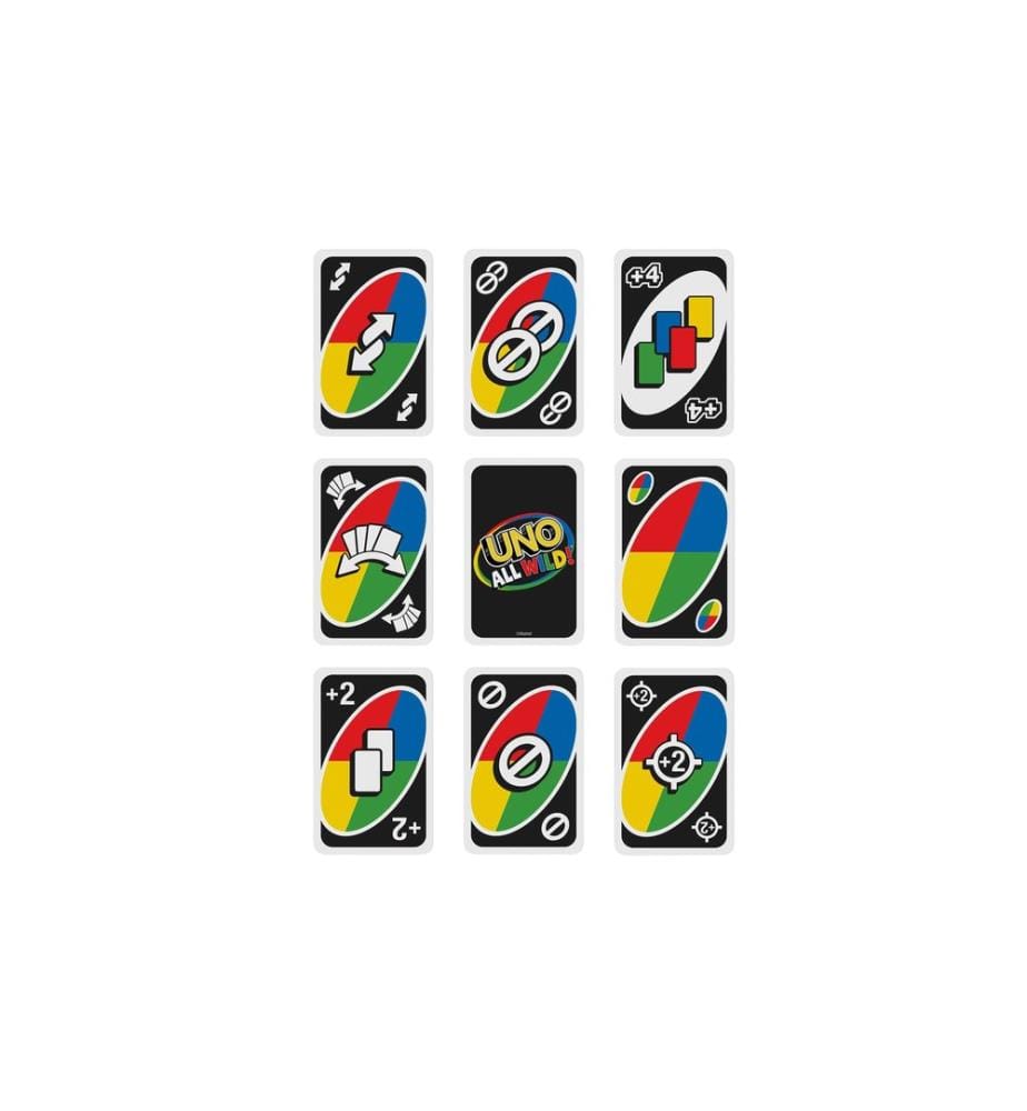 Mattel Spiele - Jeux de cartes UNO All Wild