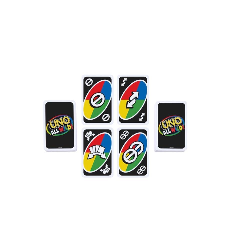 Mattel Spiele - Jeux de cartes UNO All Wild