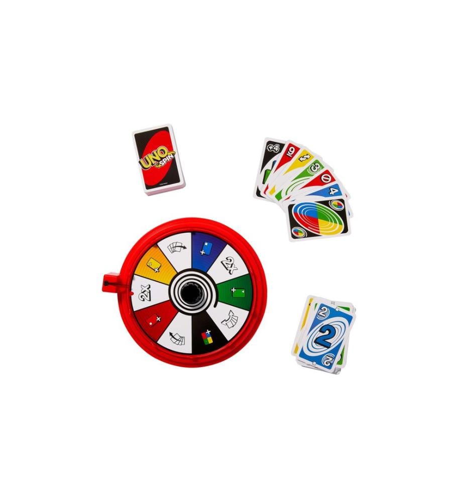Mattel Spiele - Jeux de cartes Jeu de cartes UNO Spin