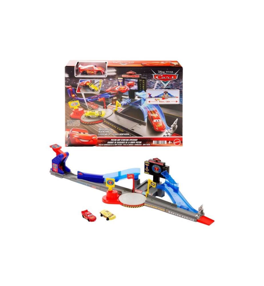 Mattel Cars - Disney Cars Piston Cup Spielset, Mehrfarbig