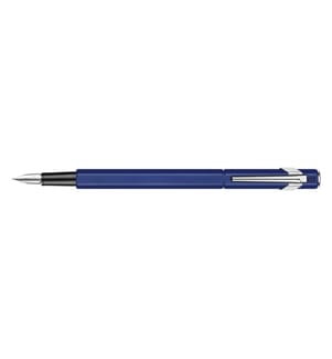CARAN D'ACHE - Stylo plume 849 Classic Line moyen (M), Bleu