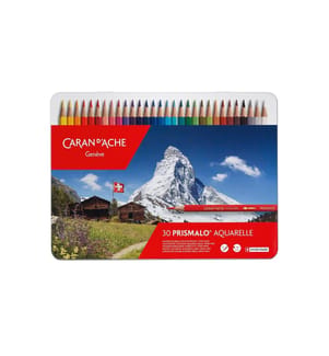 CARAN D'ACHE - Crayons de couleur Prismalo 30 pièces