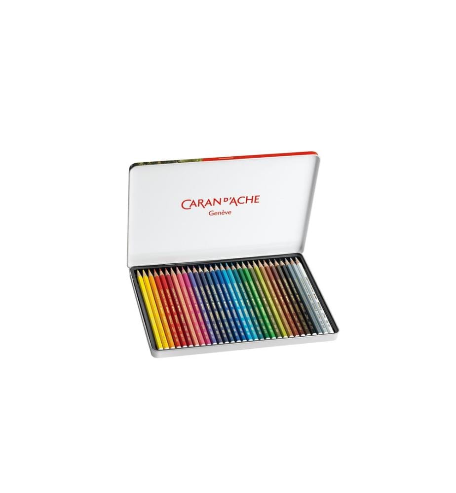 CARAN D'ACHE - Crayons de couleur Prismalo 30 pièces