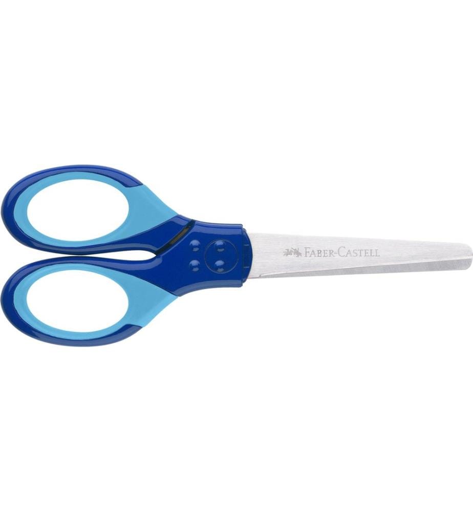 Faber-Castell Ciseaux pour enfants Grip Bleu, .