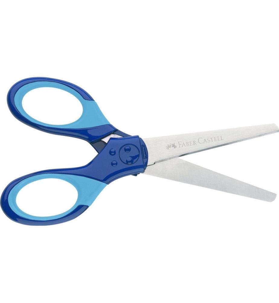 Faber-Castell Ciseaux pour enfants Grip Bleu, .