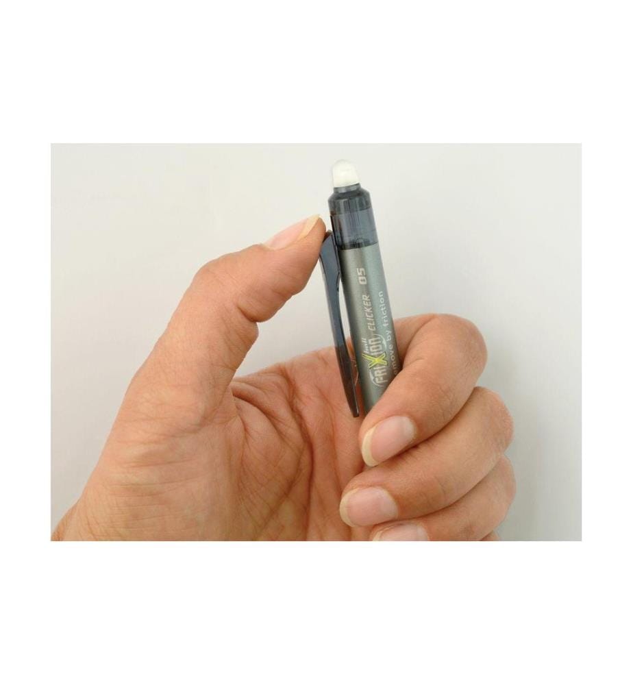 PILOT - Stylo à encre gel Frixion Clicker 0.25 mm Noir