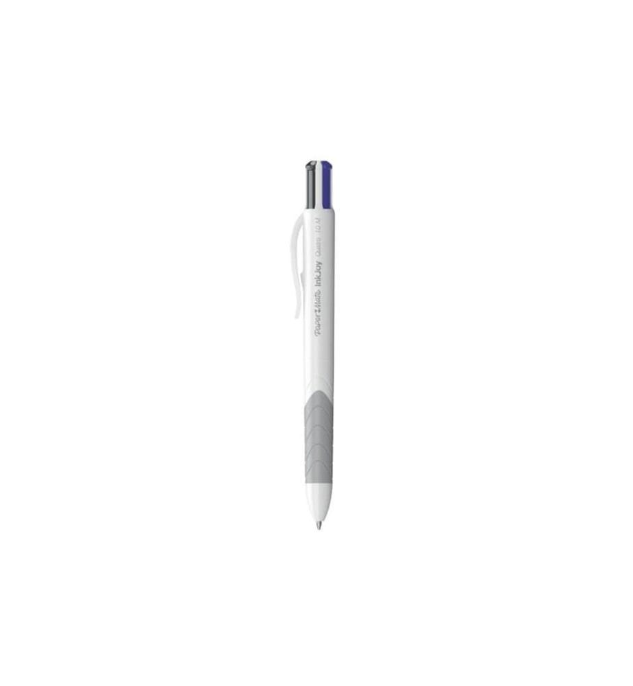 PAPER MATE - Mehrfarbenkugelschreiber Inkjoy Quatro Medium (M), Weiss