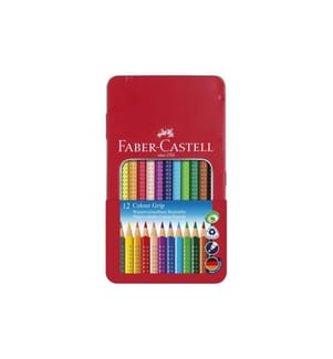 Faber-Castell Crayons de couleur Colour Grip 12 pièces