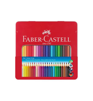 Faber-Castell Crayons de couleur Colour Grip 24 pièces