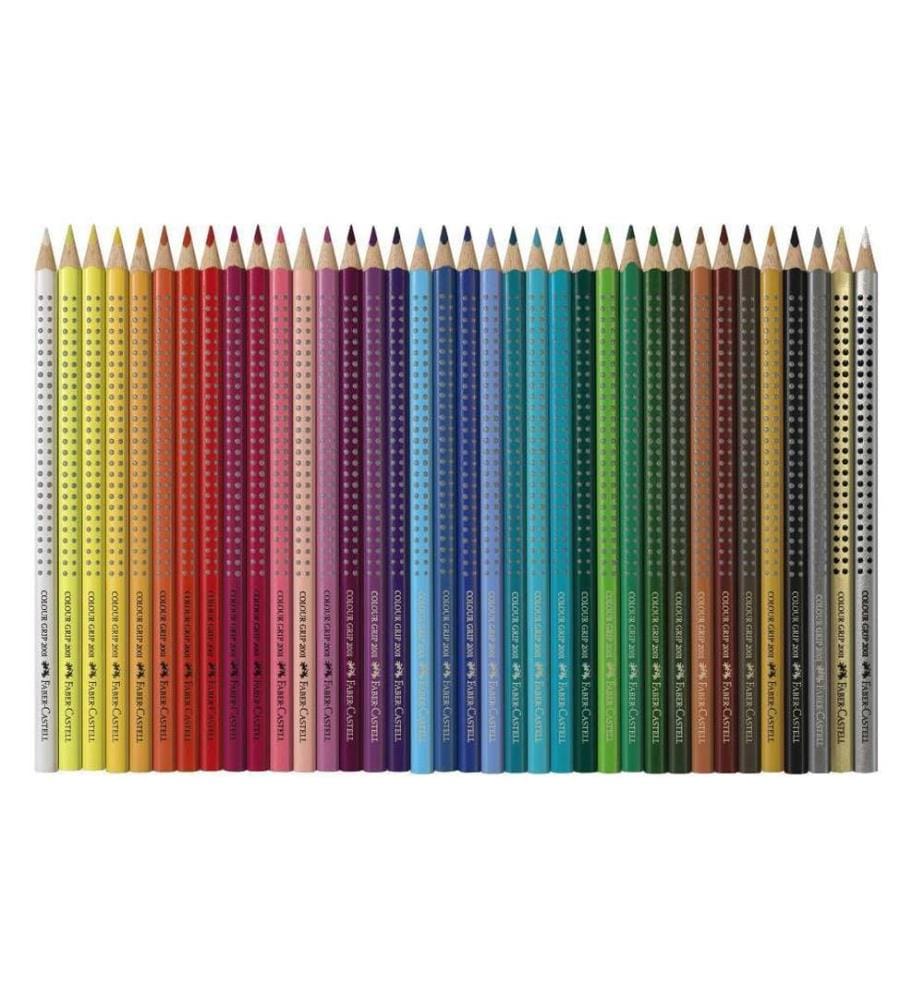 Faber-Castell Crayons de couleur Colour Grip 36 pièces