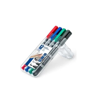 STAEDTLER - Permanent-Marker Lumocolor Duo Mehrfarbig