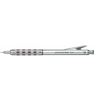 PENTEL - Crayon graphite sharp Argent/ Marron, 0.3 mm