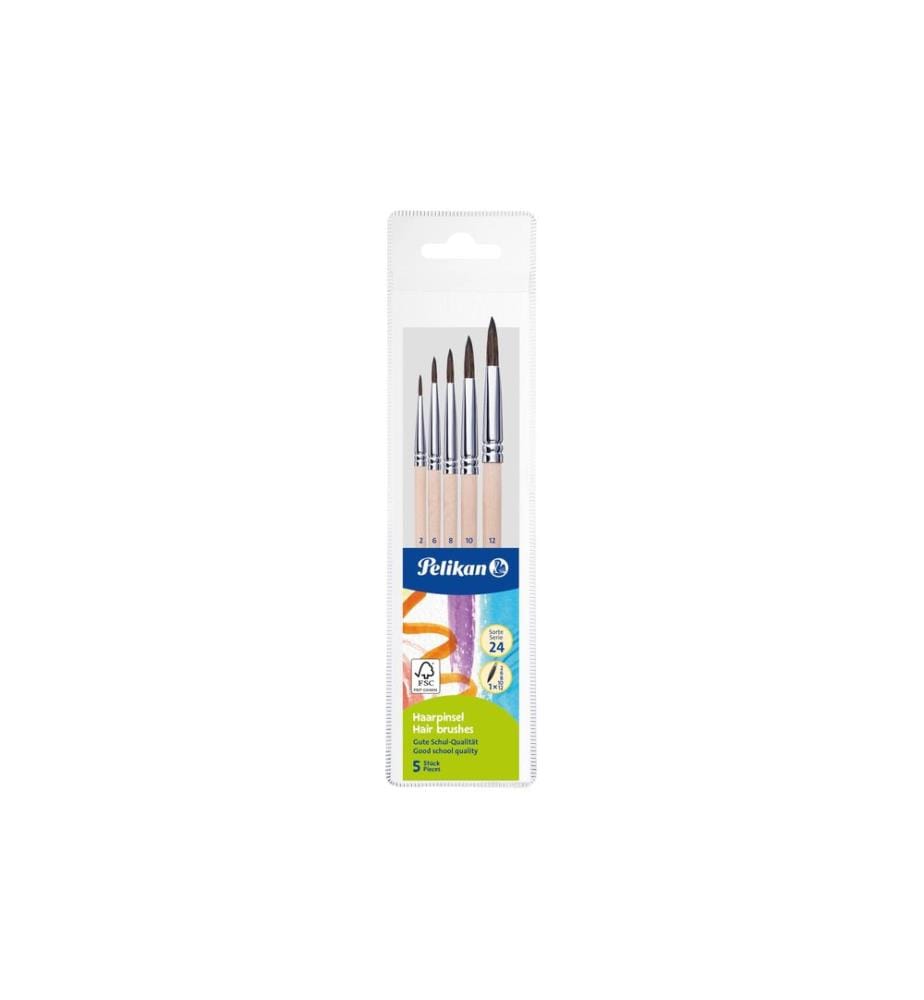PELIKAN - Feinhaarpinsel Starter 5 Stück