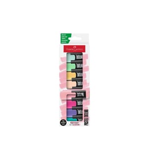 Faber-Castell Surligneur TXTLNR Pastel Set de 8 étuis en carton