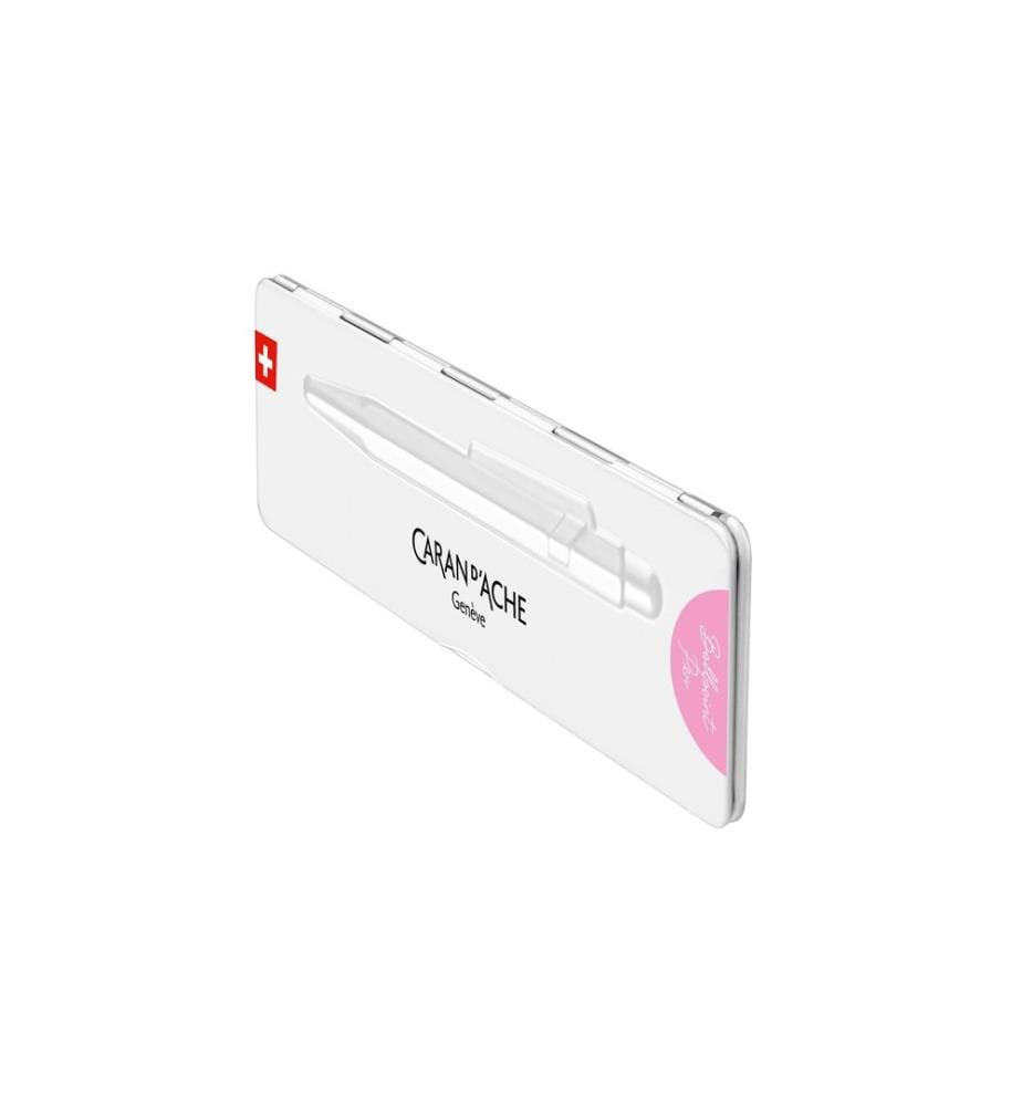 CARAN D'ACHE - Stylo bille 849 Colormat-x Rose moyen (M), Rose