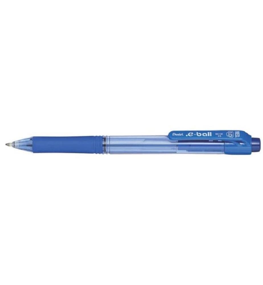 PENTEL - Stylo bille E-Ball 1 mm, bleu
