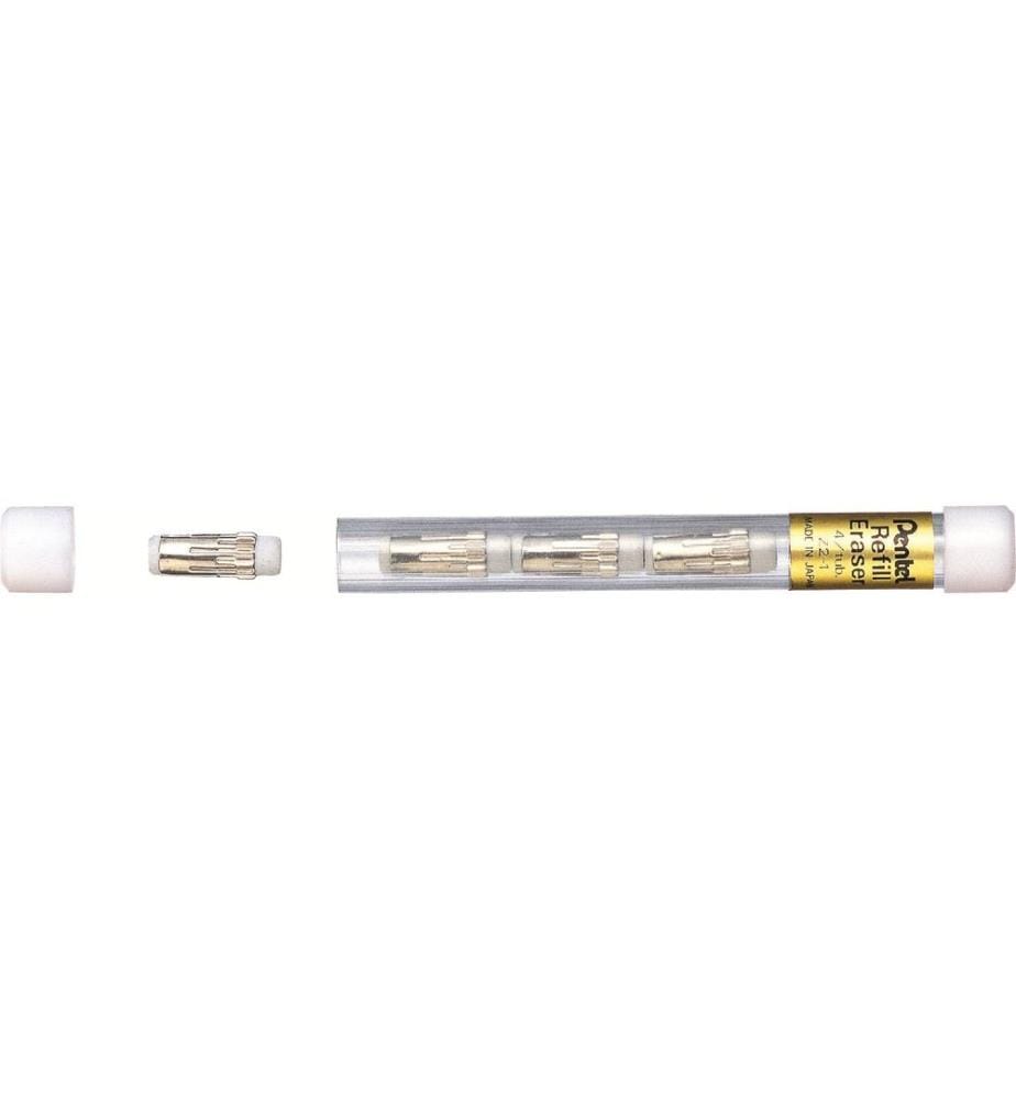 PENTEL - Gomme de rechange Z2-1N 4 pièces, Blanc