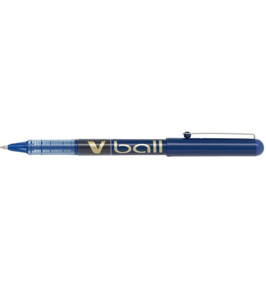 PILOT - Stylo à bille roulante V-ball, 0.3 mm, Bleu
