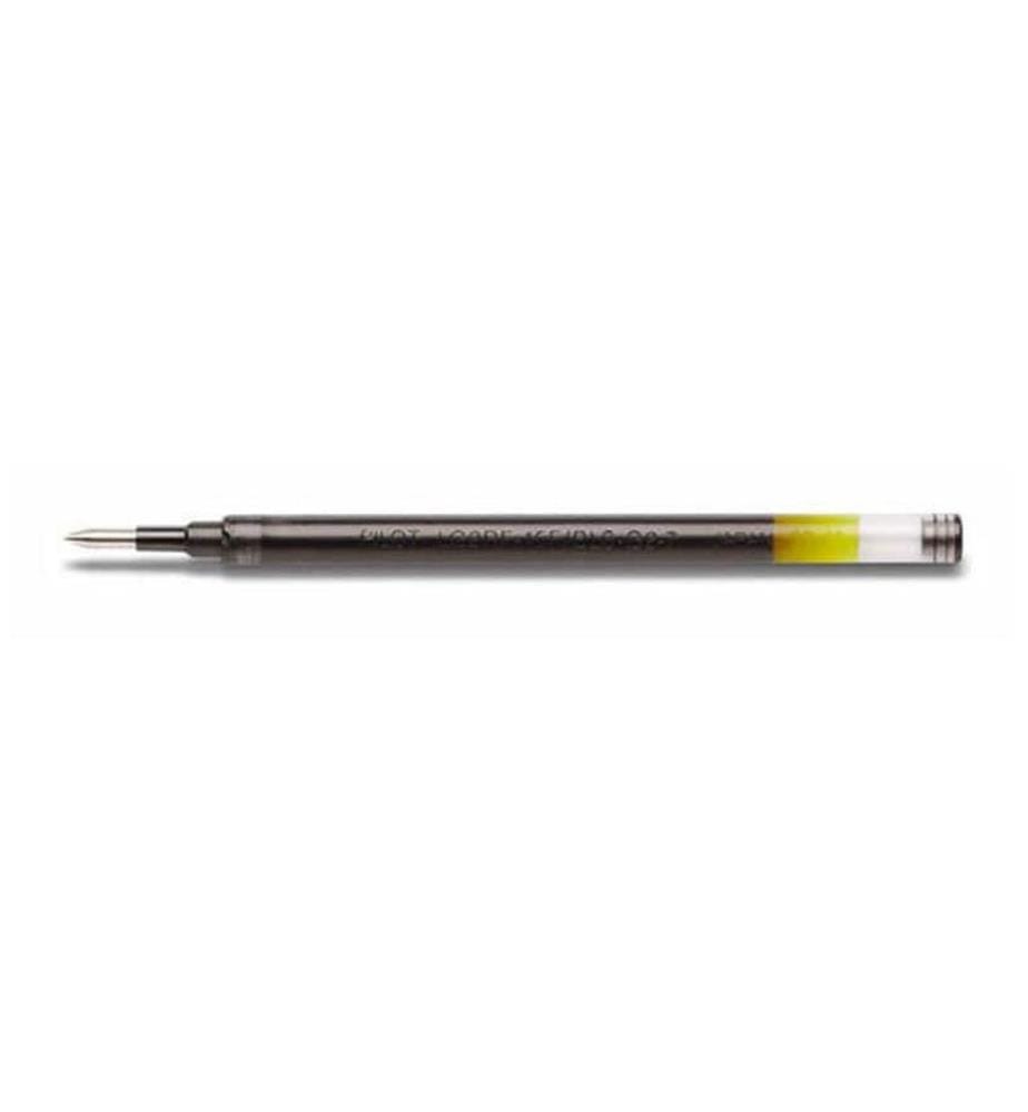 PILOT - Cartouche de stylo à bille Gel G2 ex, 0.7 mm, Noir
