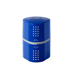 Faber-Castell Taille-crayon Grip 2001 10 pièces, mûre et bleu