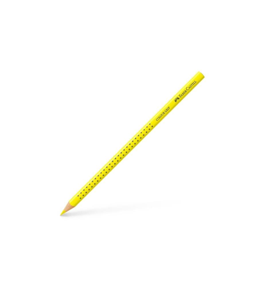 Faber-Castell Crayons de couleur Colour Grip Jaune de cadmium clair