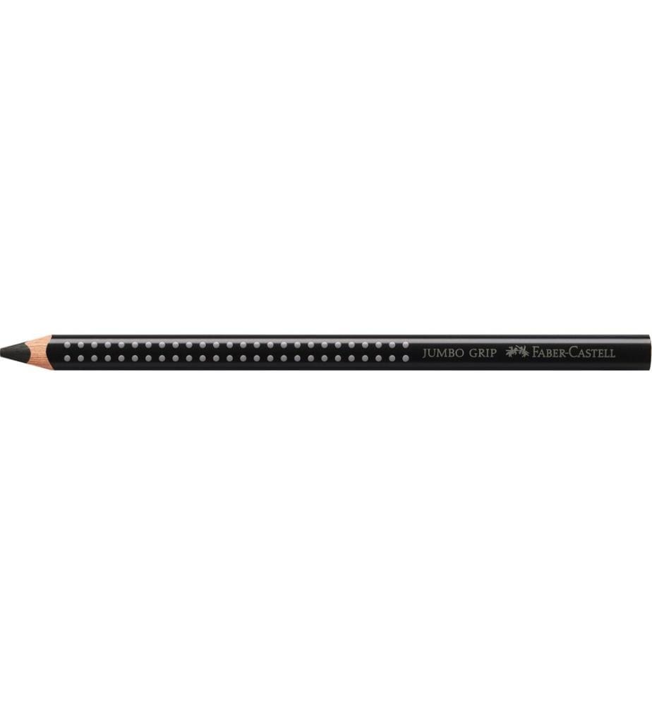 Faber-Castell Crayons de couleur Jumbo Colour Grip Noir