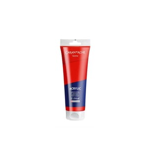 CARAN D'ACHE - Peinture acrylique 250 ml, écarlate