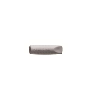 Faber-Castell Gomme Grip 2001 Eraser Cap 2 pièces, Gris