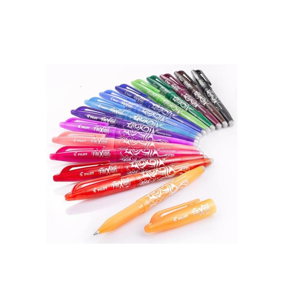 PILOT - Stylo à bille roulante FriXion balle 0.7 mm, Corail