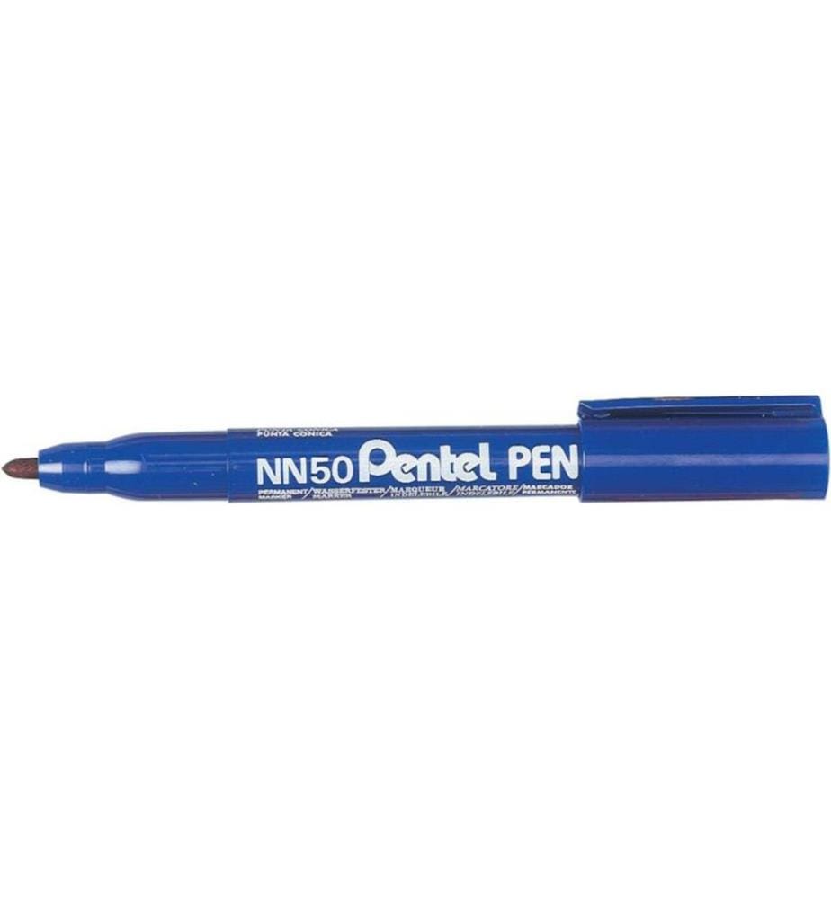 PENTEL - Marqueur indélébile NN50 Bleu