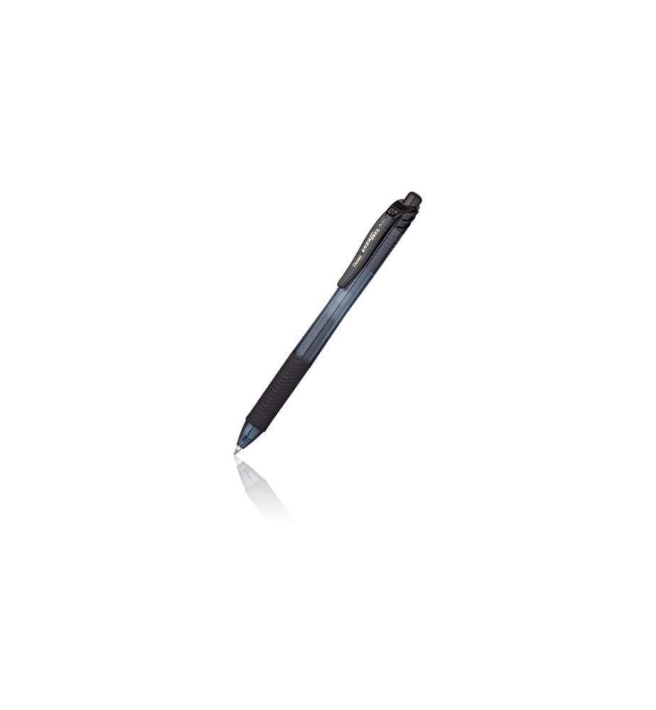 PENTEL - Stylo à encre gel EnerGel 0.7 mm, noir, 1 pièces