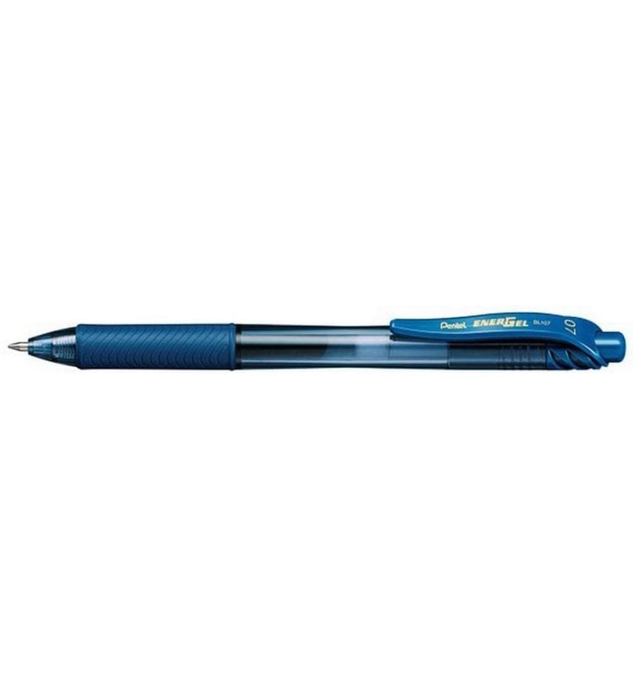 PENTEL - Stylo à encre gel EnerGel 0.7 mm, bleu marine, 1 pièces