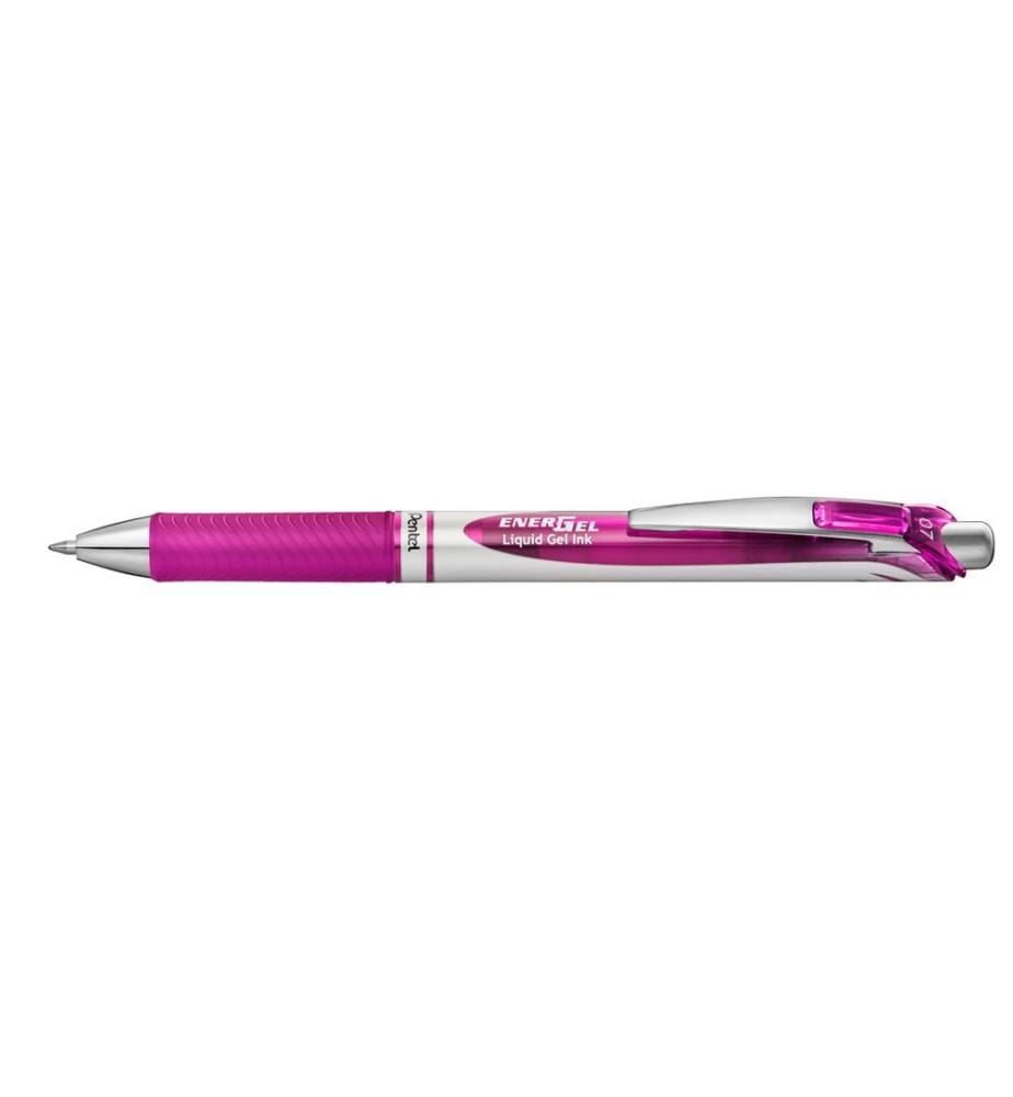 PENTEL - Stylo à encre gel EnerGel 0.7 mm, magenta