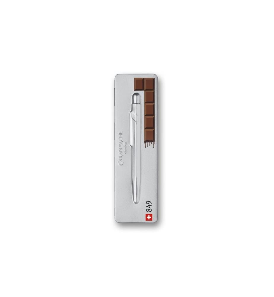 CARAN D'ACHE - Kugelschreiber Totally Swiss Schokolade M, mit Etui