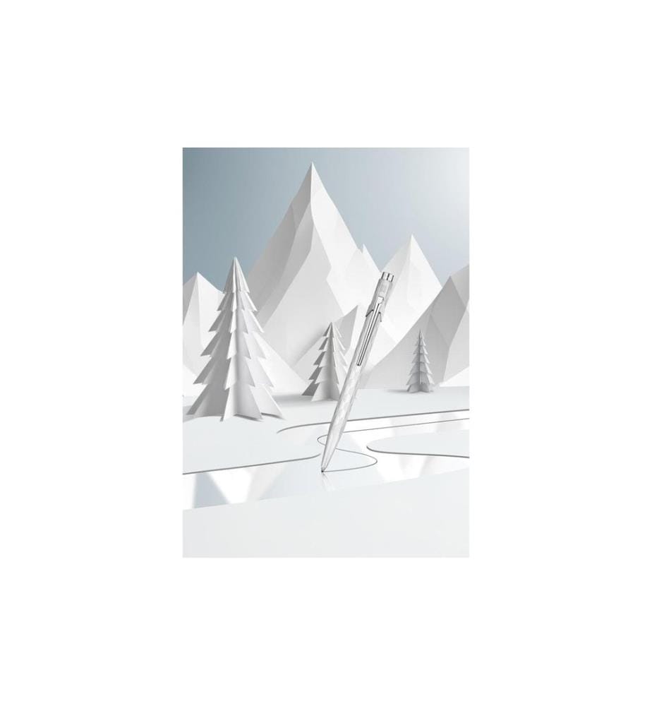 CARAN D'ACHE - Kugelschreiber 849 AlpineFrost Medium (M), Weiss