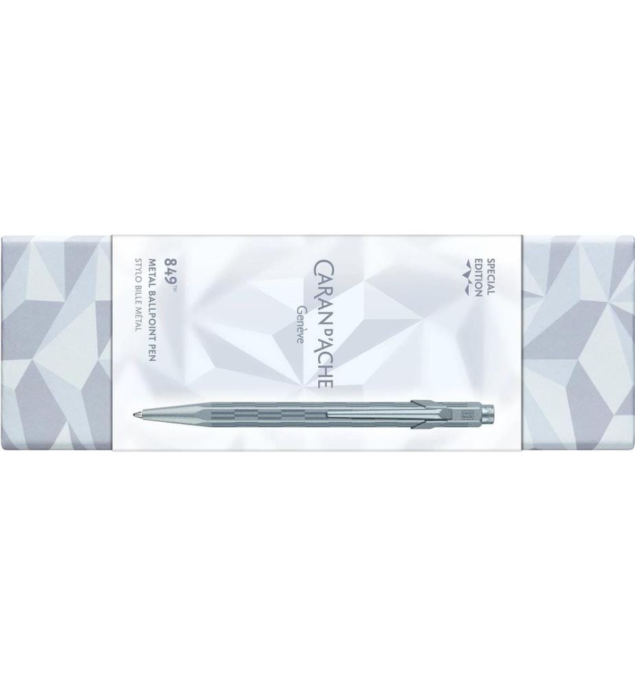 CARAN D'ACHE - Kugelschreiber 849 AlpineFrost Medium (M), Blau