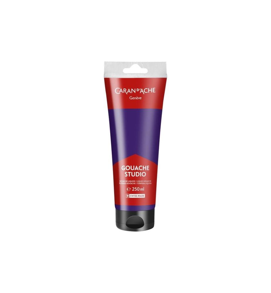 CARAN D'ACHE - Wasserfarbe Gouache Studio 250 ml, Violett