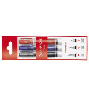CARAN D'ACHE - Brosse pour réservoir d'eau Aquarelle 3 Pièce/s