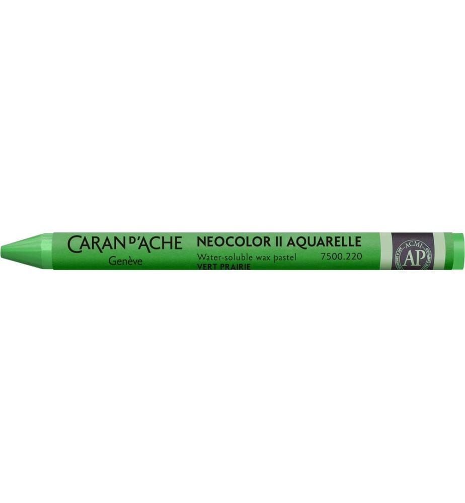 CARAN D'ACHE - Wachsmalstifte Neocolor 2 wasservermalbar Grasgrün