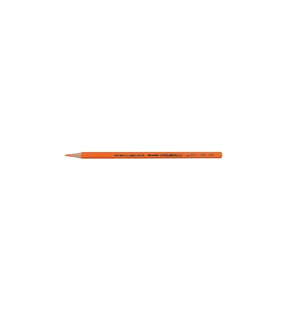 CARAN D'ACHE - Crayons de couleur Prismalo 3 mm, 1 pièce, rouge-jaune