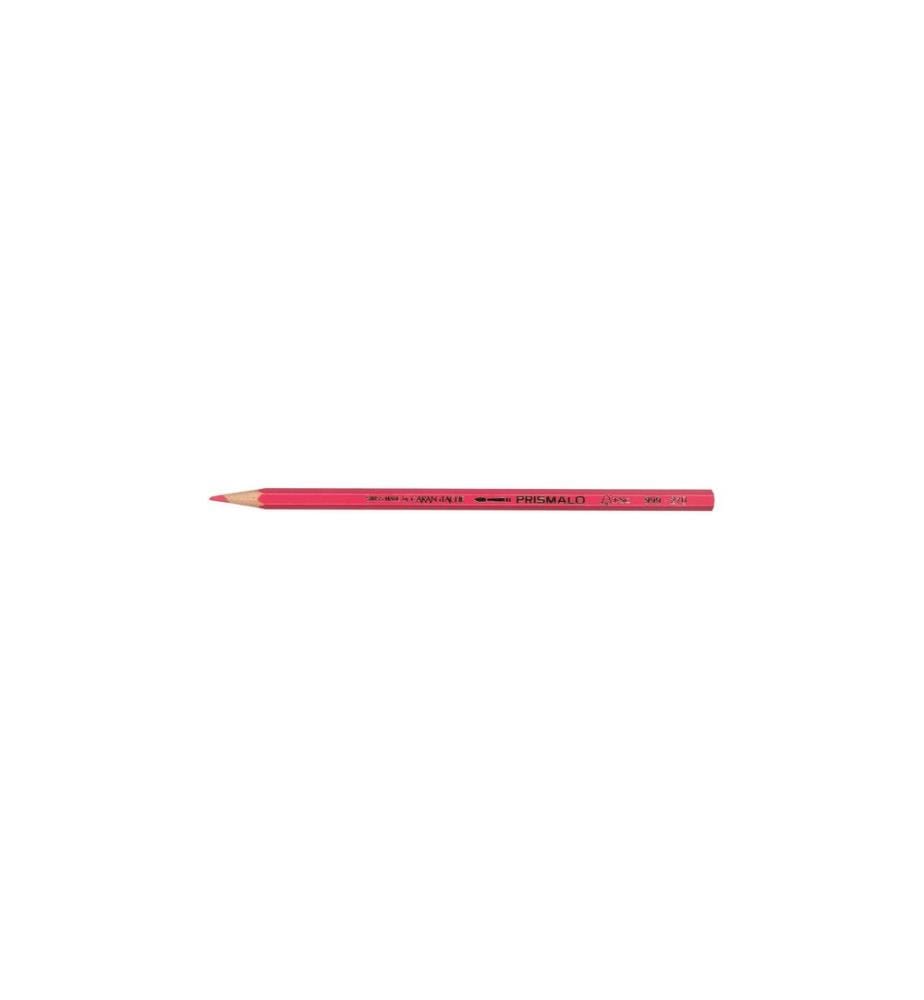 CARAN D'ACHE - Crayons de couleur Prismalo 3 mm, 1 pièce, rouge framboise