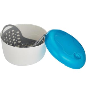 Mikrowellen-Sterilisator - Weiss und Blau