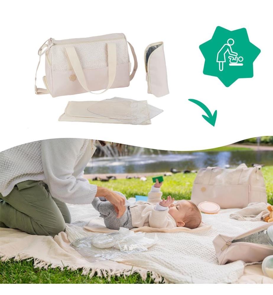 Wickeltasche Pocketstyle Cream