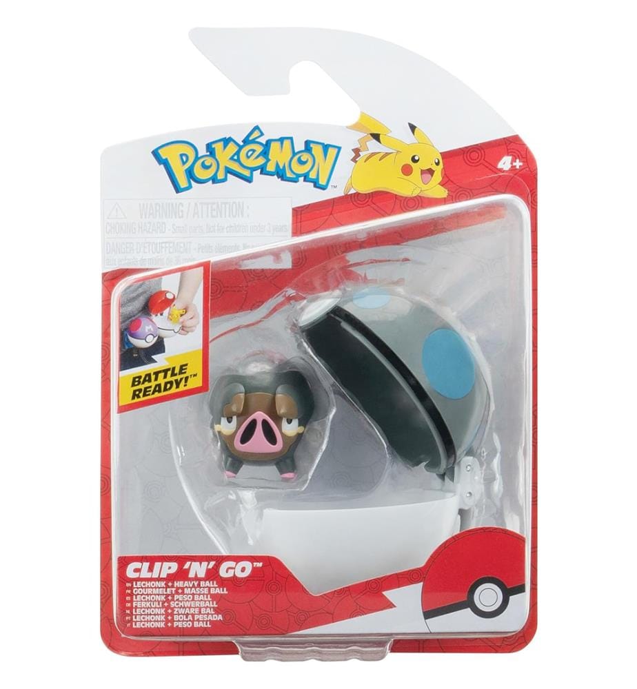 Assortiment de Poké Balls Clip 'N' Go – disponible en plusieurs modèles"