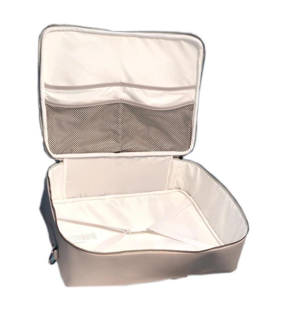 Mommy-Baby Hera Kunstleder-Tasche - Grau